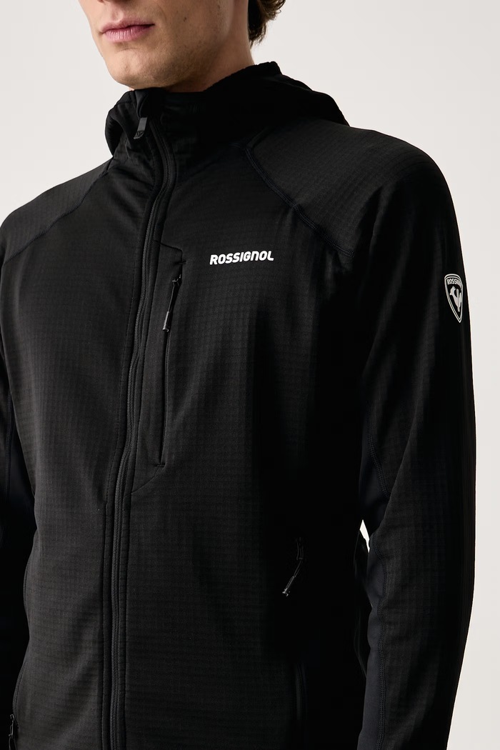 Bluza sportowa męska BLACKSIDE MIX Rossignol RLOML04 czarny