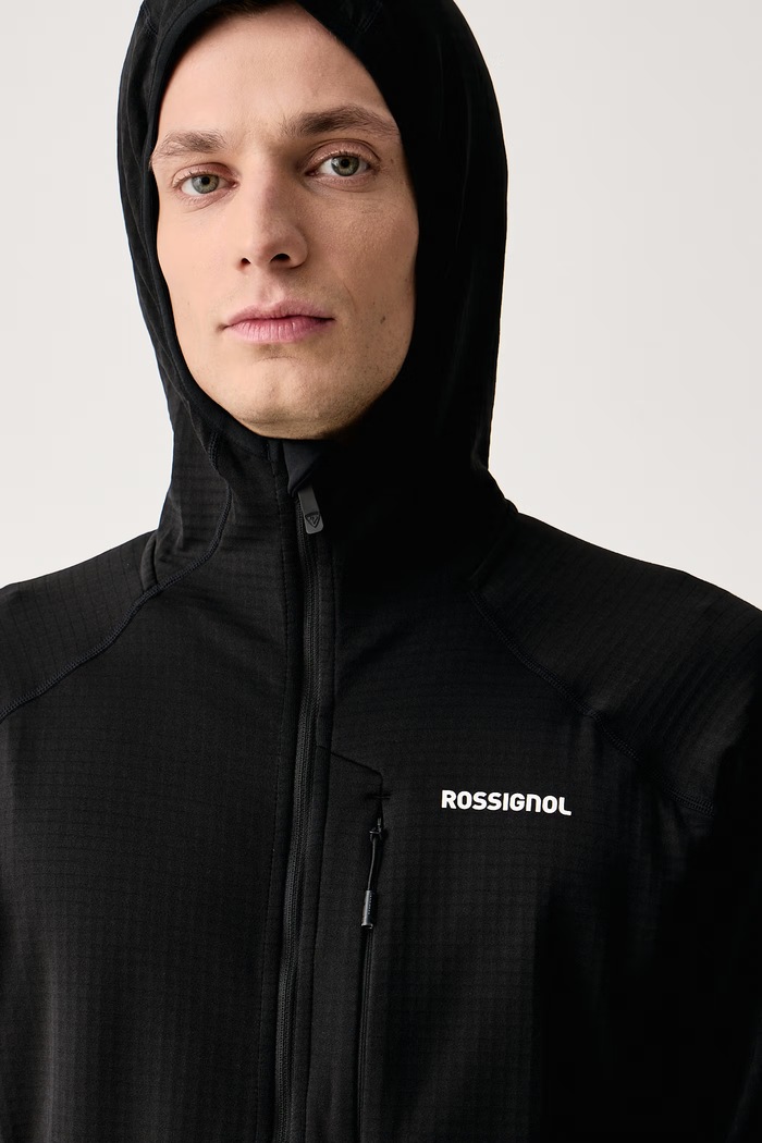 Bluza sportowa męska BLACKSIDE MIX Rossignol czarny RLOML04