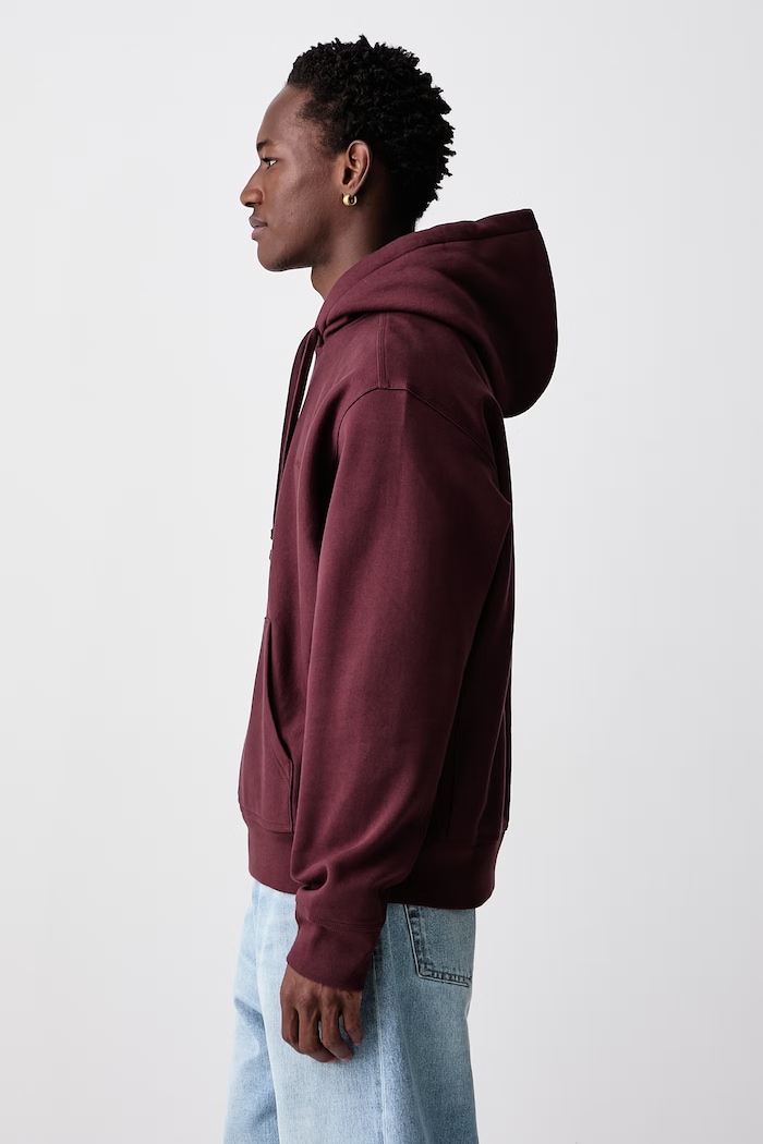American Script hoodie with cotton Men's Carhartt WIP I028279.826XX maroon