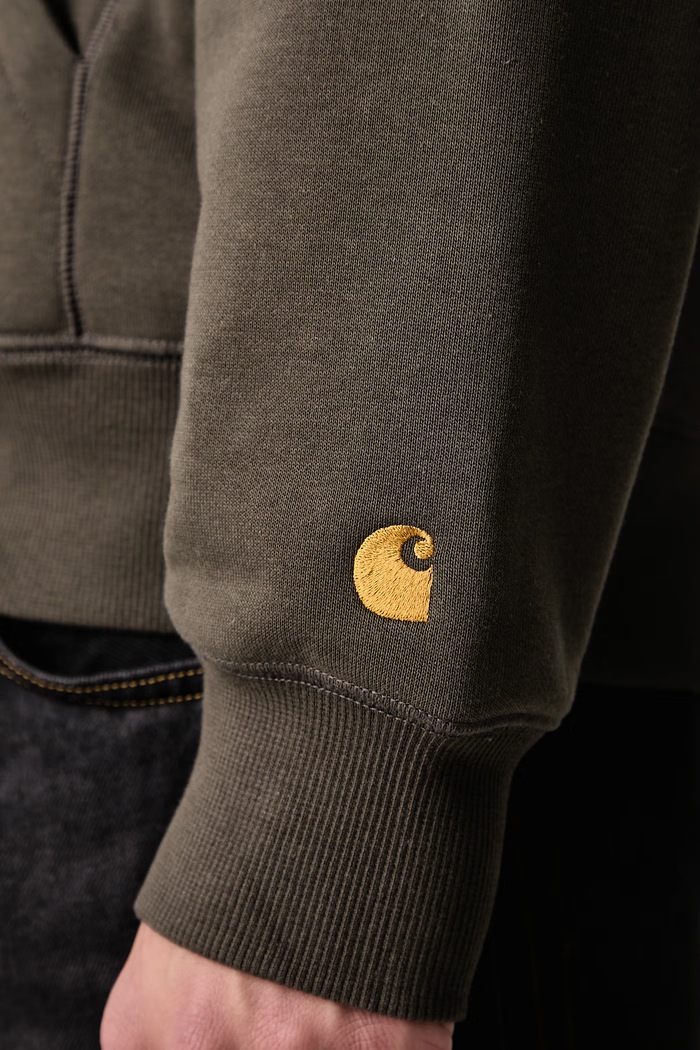 Carhartt WIP Chase zip-up hoodie with cotton Men's I033664.3X9XX