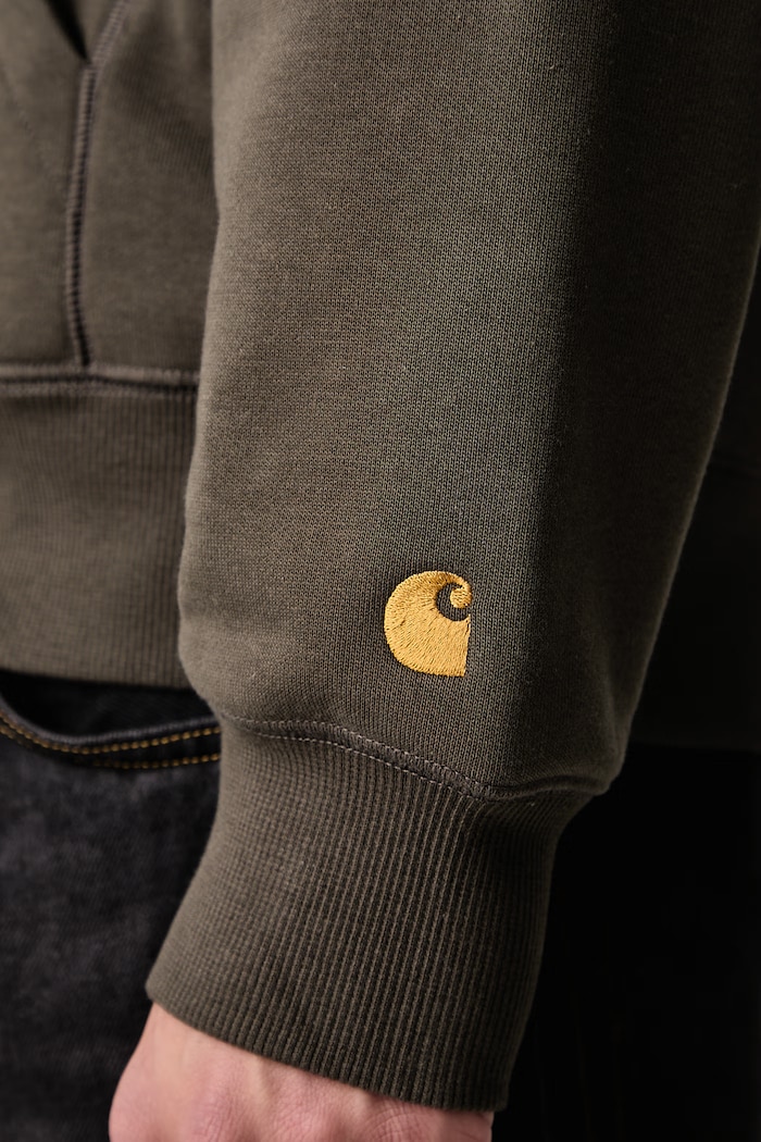Carhartt WIP Chase zip-up hoodie with cotton Men's I033664.3X9XX