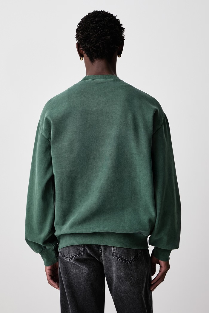Îmbrăcăminte Carhartt WIP Vista hanorac din bumbac pentru bărbați I029522.3U0GD verde