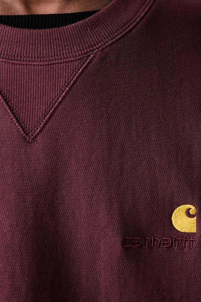Carhartt WIP American Script кофта з бавовною чоловіча I025475.826XX