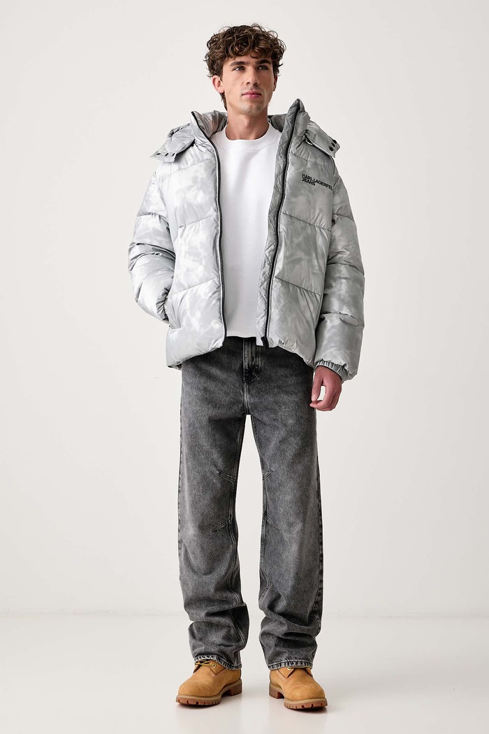 Karl Lagerfeld Jeans Суичър мъжки от памук x Pietro Terzini B4M20058 бял AW26