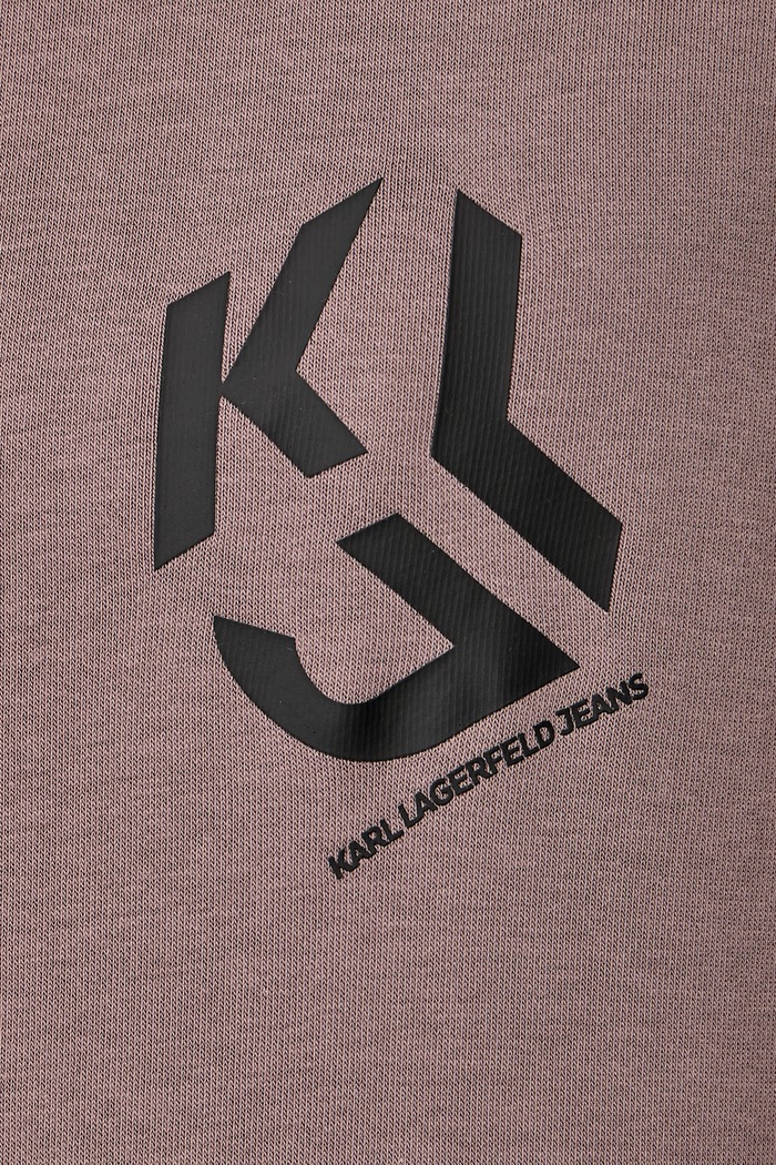 Bluza męska z bawełną Karl Lagerfeld Jeans brązowy B3M20021