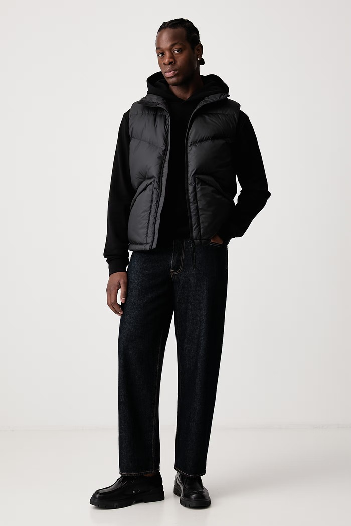Karl Lagerfeld Jeans Felpa da uomo con cotone B3M20021 nero AW26