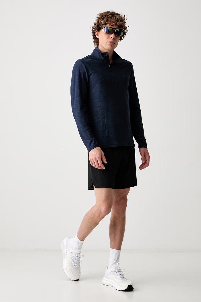 Skechers bluza treningowa męska GODRI LT71 granatowy AW26