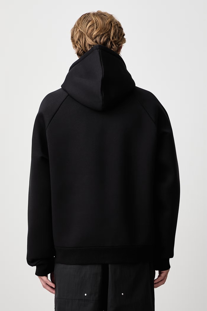 Odzież Carhartt WIP Car-Lux Hooded Jacket bluza rozpinana z kapturem z bawełną męska I032935 czarny