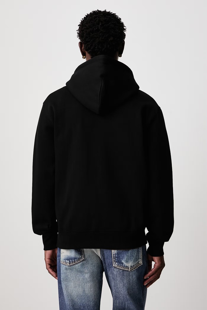 Odzież Carhartt WIP Hooded Mack Jacket bluza rozpinana z kapturem z bawełną męska I037102 czarny
