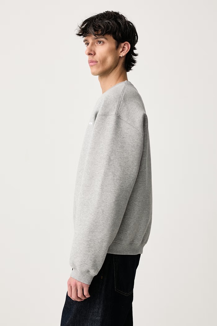 Ebbert Sweat bluza z bawełną męska Carhartt WIP I037113 szary