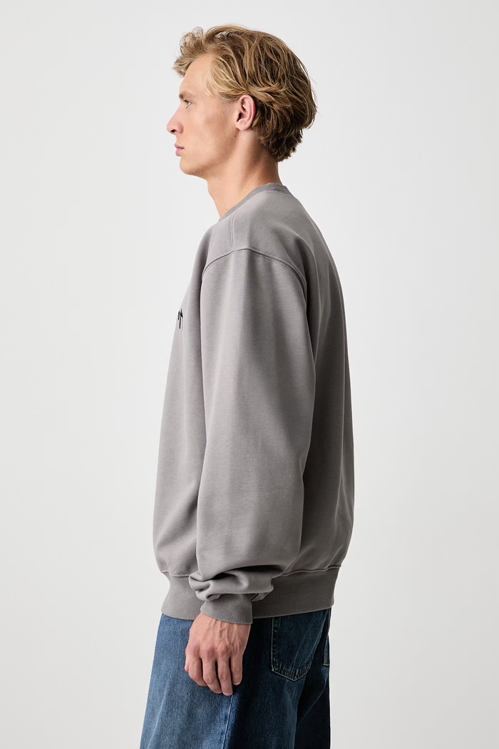 Carhartt Sweat bluza z bawełną męska Carhartt WIP I030546 szary