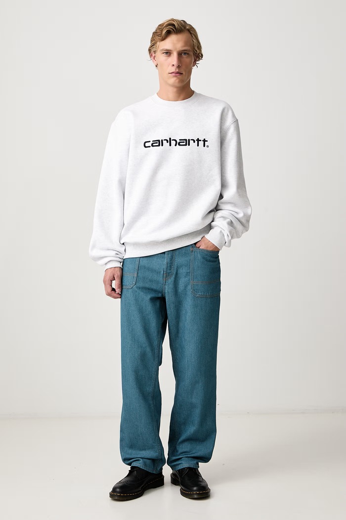 Carhartt WIP Carhartt Sweat sweatshirt with cotton Men's I030546 gray AW26