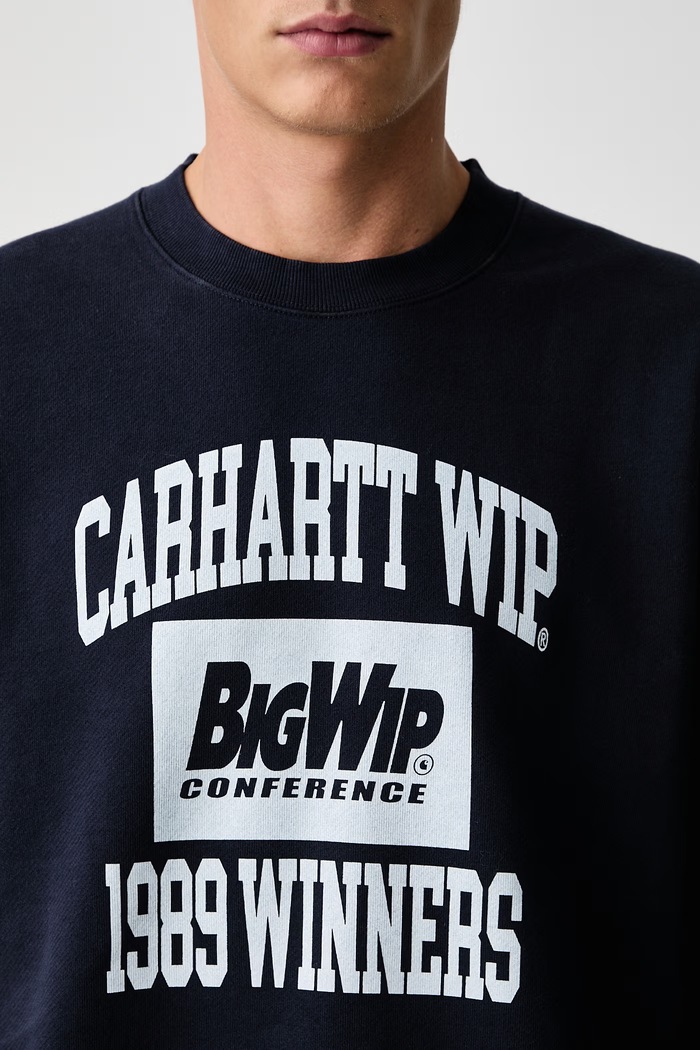 Carhartt WIP 1989 Winners Sweat bluza bawełniana męska I037278