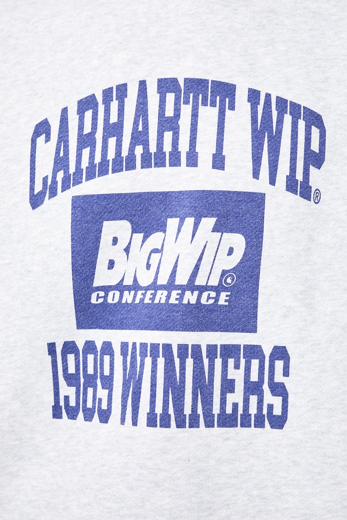 Carhartt WIP 1989 Winners Sweat felpa in cotone da uomo I037278
