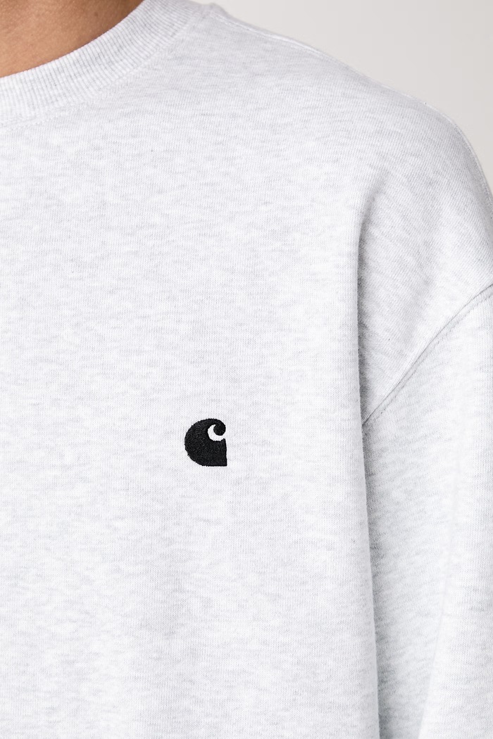 Carhartt WIP Mack Sweat bluza z bawełną męska I037099
