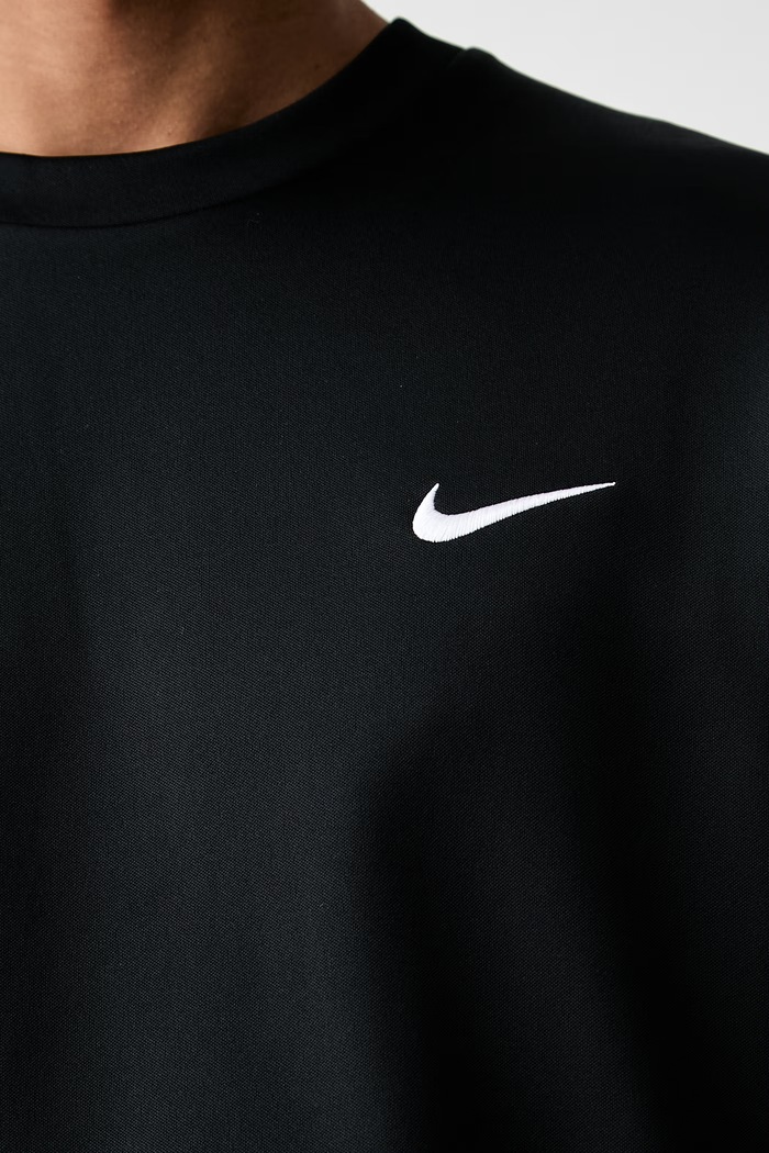 Nike bluza treningowa męska M NK DF HYVERSE FLC CREW IF2977.010 czarny
