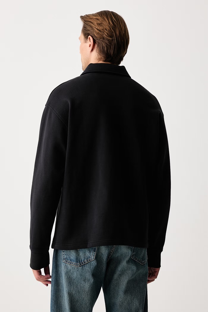 Odzież Marc O'Polo Bluza męska bawełniana 5000012868 czarny