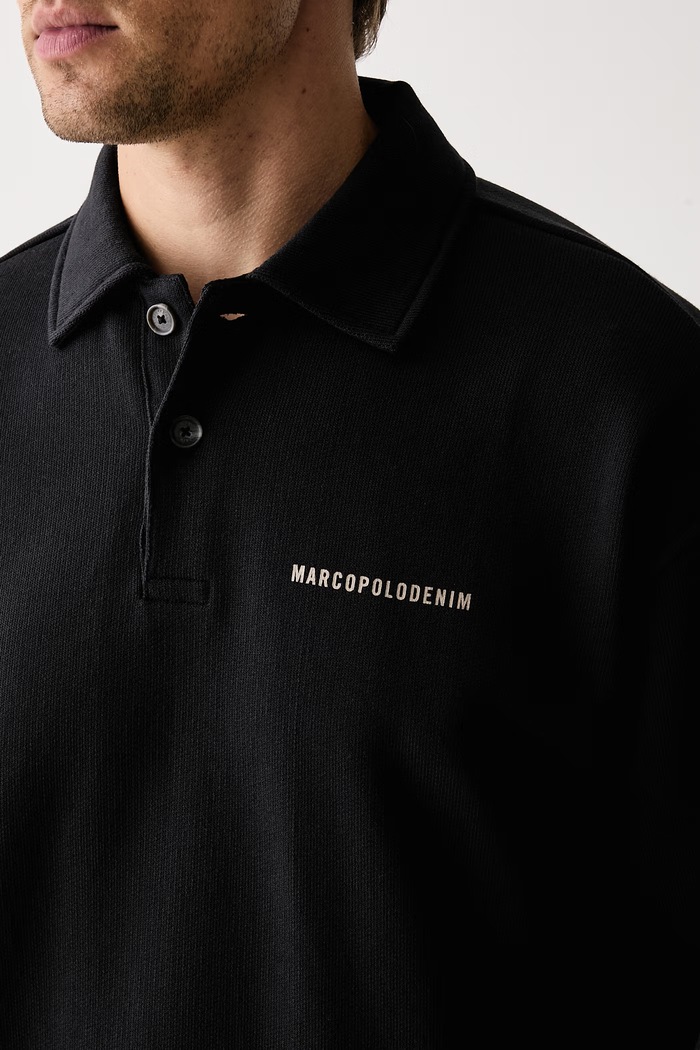 Bluza męska bawełniana Marc O'Polo 5000012868 czarny