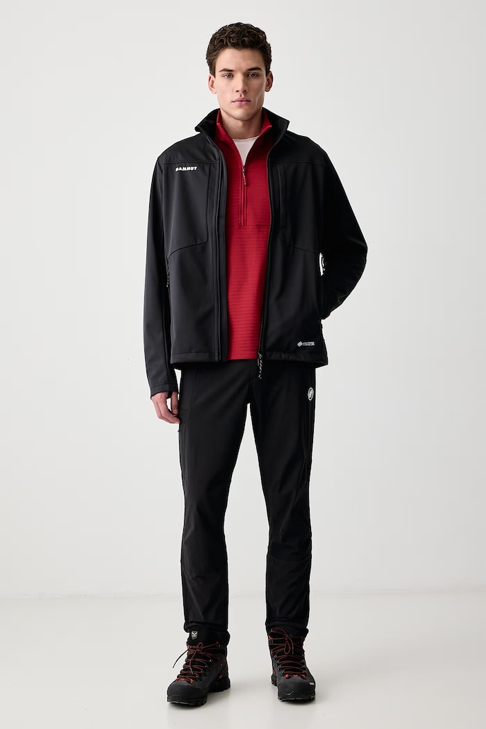 Mammut Bluza sportowa męska Taiss 1014.07340 czerwony AW26