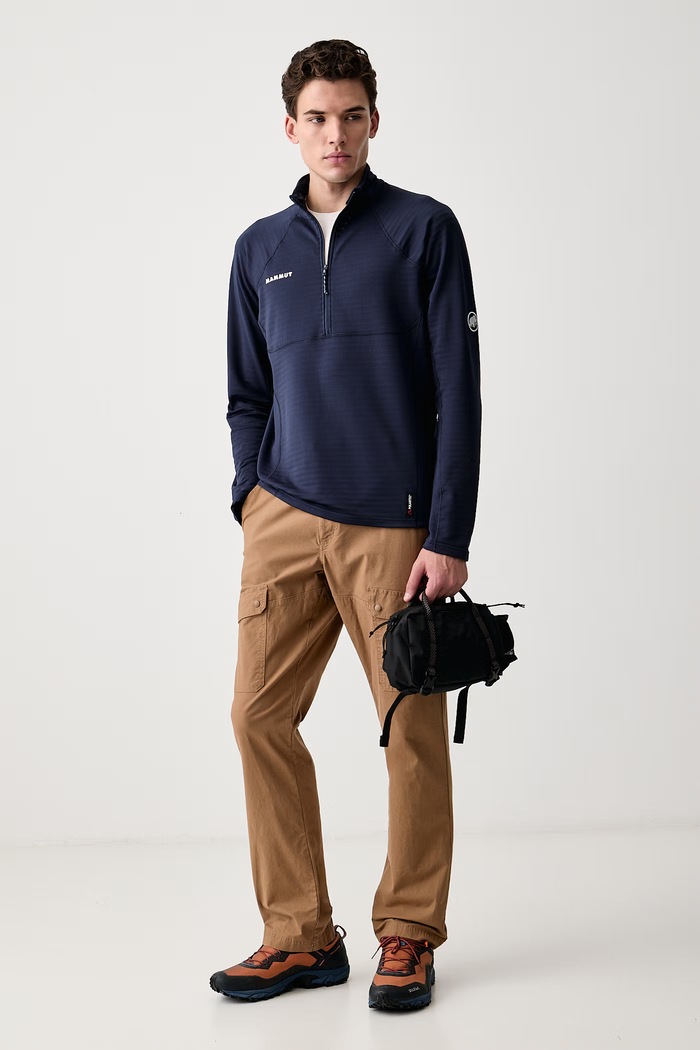 Mammut Bluza sportowa męska Taiss 1014.07340 granatowy AW26