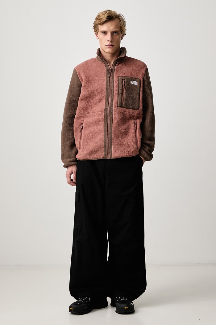 The North Face Yumiori Full Zip bluza polarowa męska NF0A883RTF01 brązowy AW26