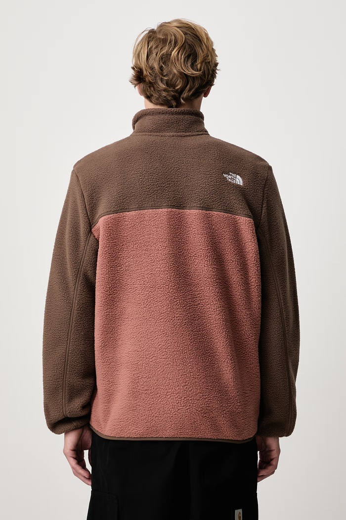 Odzież The North Face Yumiori Full Zip bluza polarowa męska NF0A883RTF01 brązowy