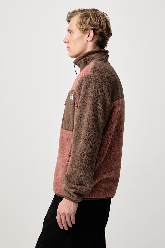 Yumiori Full Zip bluza polarowa męska The North Face NF0A883RTF01 brązowy