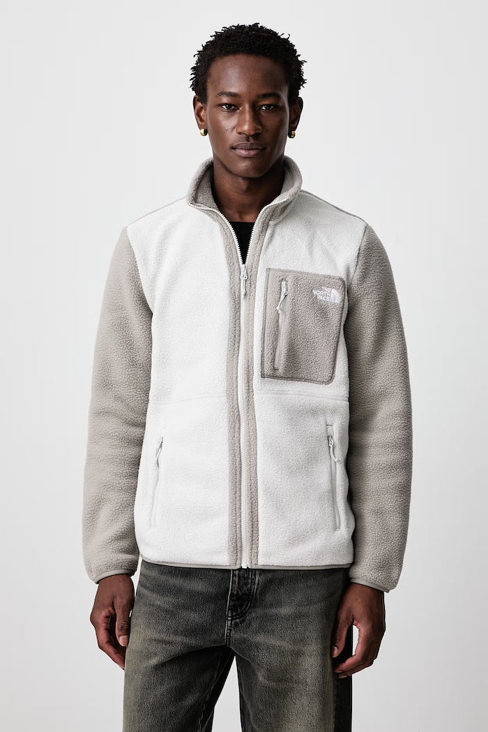The North Face Yumiori Full Zip fleece sweatshirt men's gray NF0A883RP481