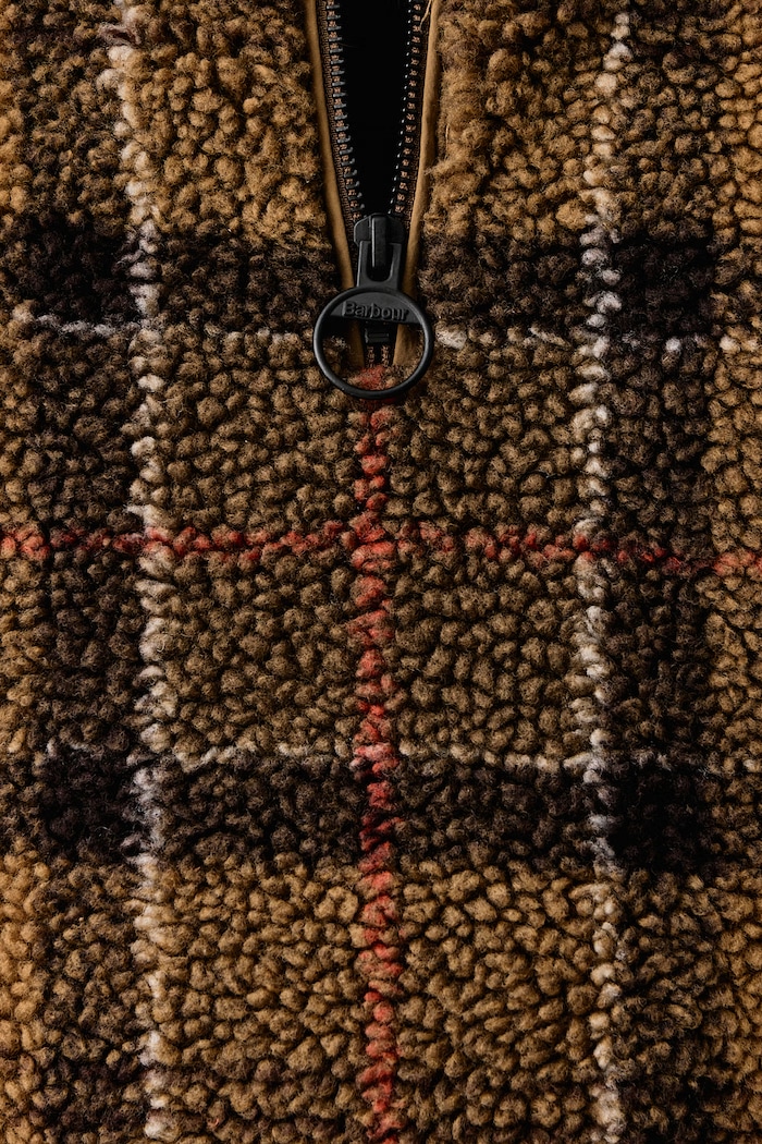 Bluza męska polarowa Hartley Barbour beżowy MFL0227
