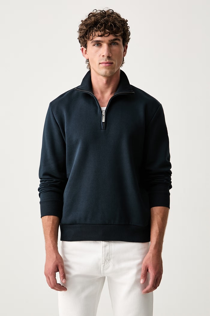Colmar bluza męska z bawełną granatowy 62000055R.1WX