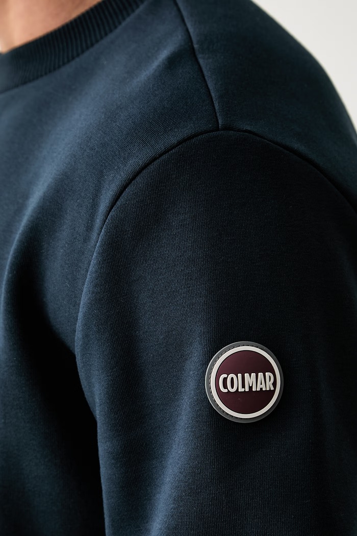 Colmar bluza z kapturem męska z bawełną 62000004.1WX granatowy
