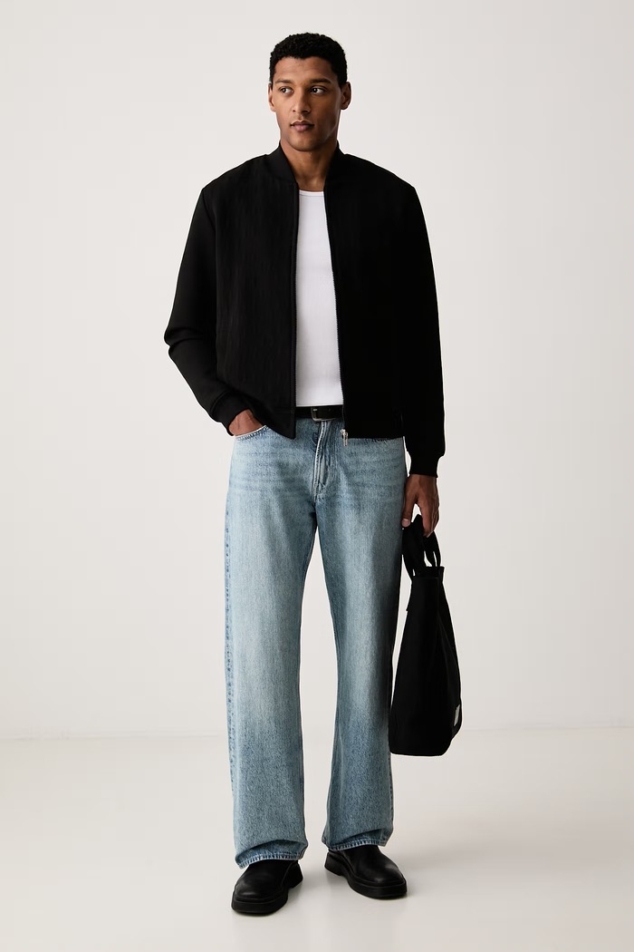 Karl Lagerfeld bluza rozpinana męska 564956.705072 czarny AW26