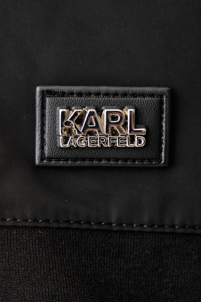 Bluza rozpinana z kapturem męska Karl Lagerfeld czarny 564902.705002