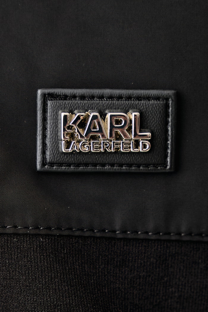 Bluza rozpinana z kapturem męska Karl Lagerfeld czarny 564902.705002