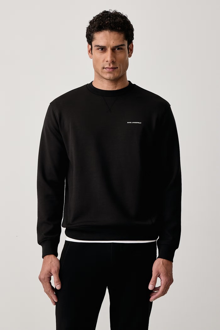 Karl Lagerfeld Суичър мъжки черен 564902.705016