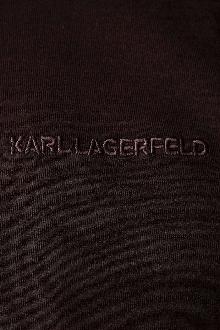 Bluza rozpinana męska Karl Lagerfeld brązowy 564902.705011