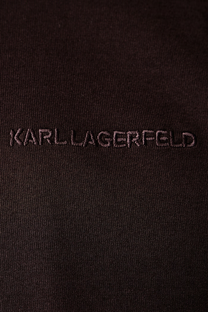 Bluza rozpinana męska Karl Lagerfeld brązowy 564902.705011