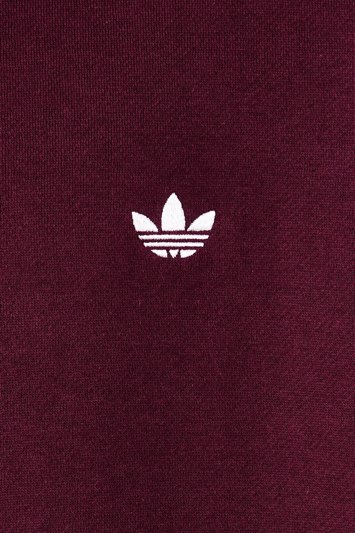 Bluza męska z bawełną Trefoil Essentials adidas Originals bordowy LL1046