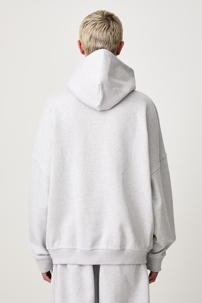 Odzież adidas Originals Adisignature NY bluza z kapturem męska z bawełną LD9300 szary