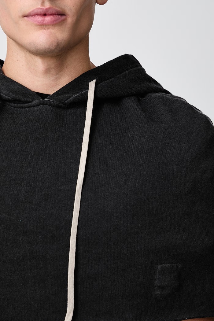 Rick Owens DRKSHDW Kapuce bavlněná pánská DU02F6475.FD