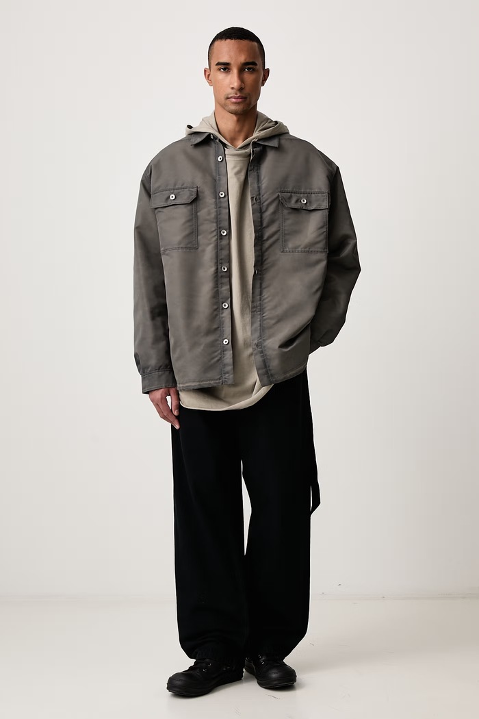 Rick Owens DRKSHDW Tommy Hustler кофта з капюшоном бавовняна чоловіча DU02F6271.RN бежевий AW26