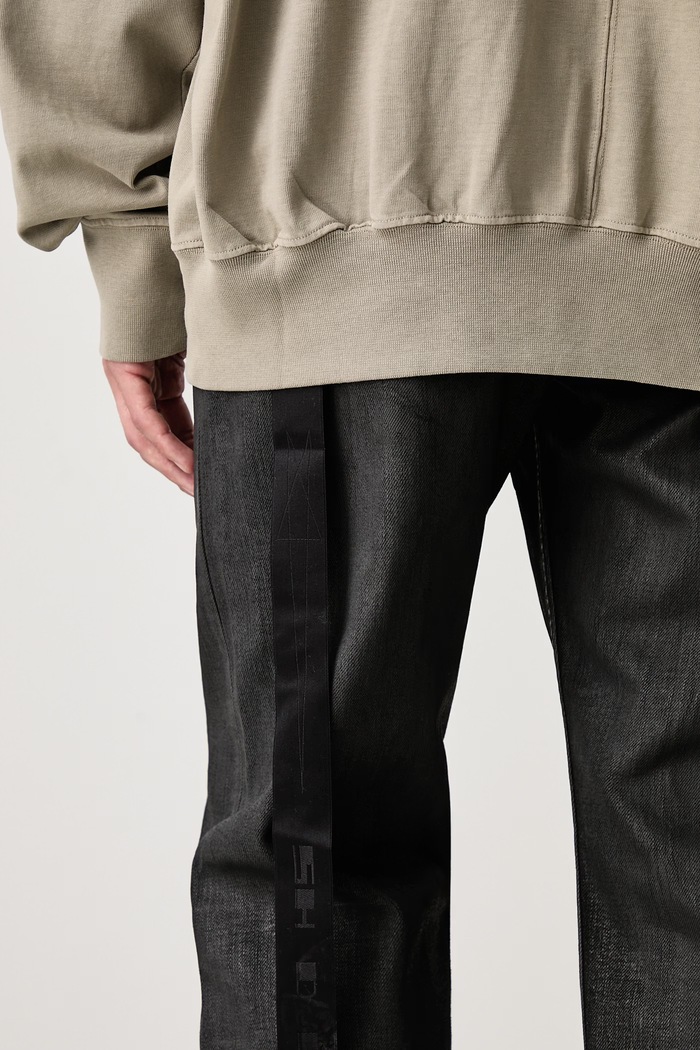 Rick Owens DRKSHDW Oversized mikina s kapucňou bavlnená pánska DU02F6262.RIGP