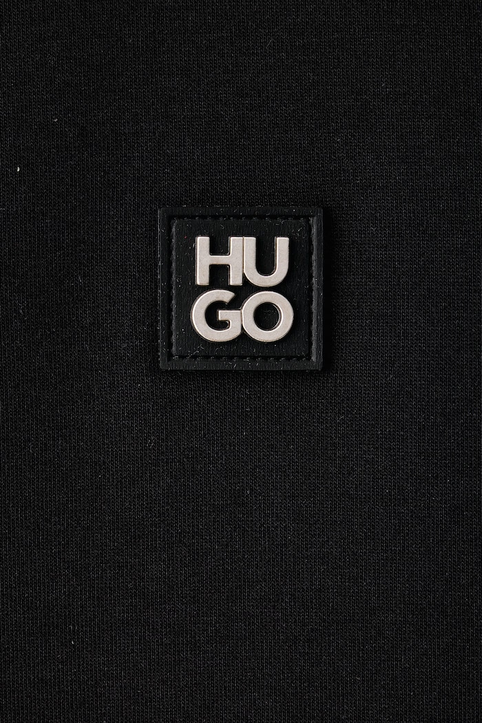 Мъжки с памук Deryhood HUGO черен 50567948