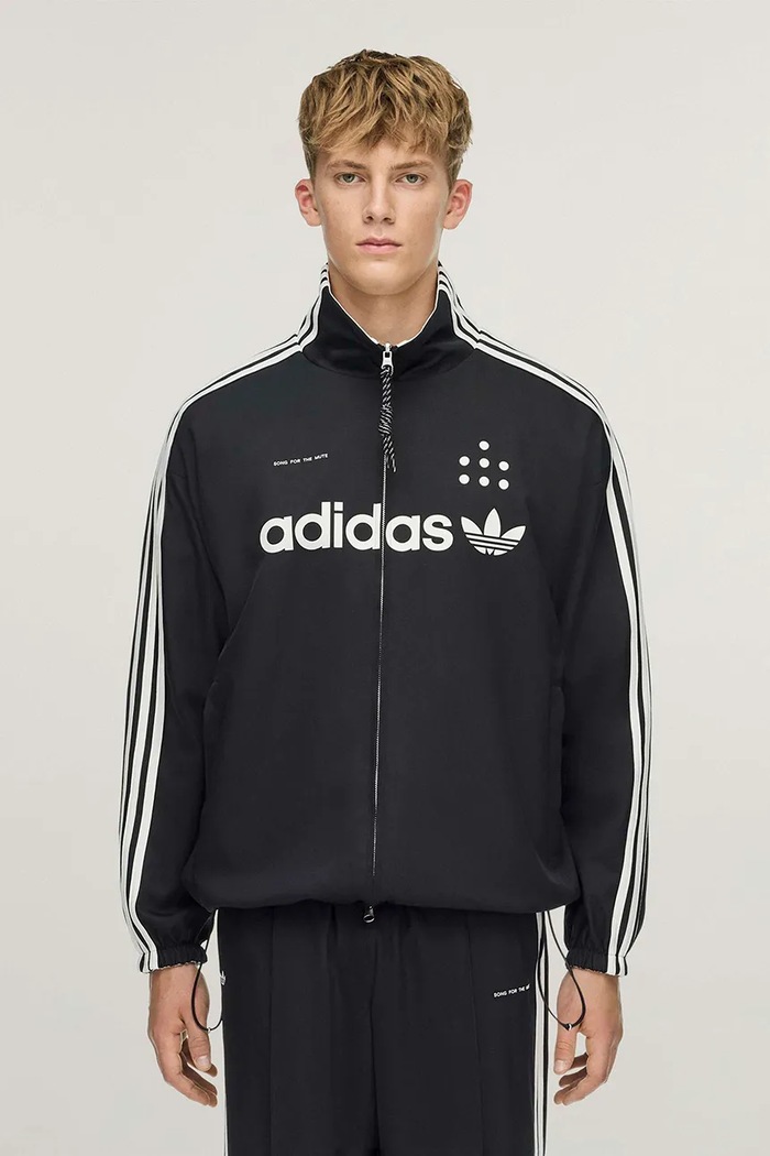 adidas Originals X SFTM кофта на застібці чоловіча чорний LF5251