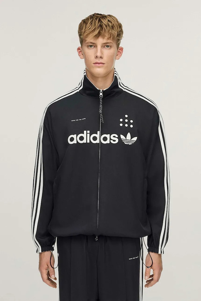 adidas Originals X SFTM кофта на застібці чоловіча чорний LF5251