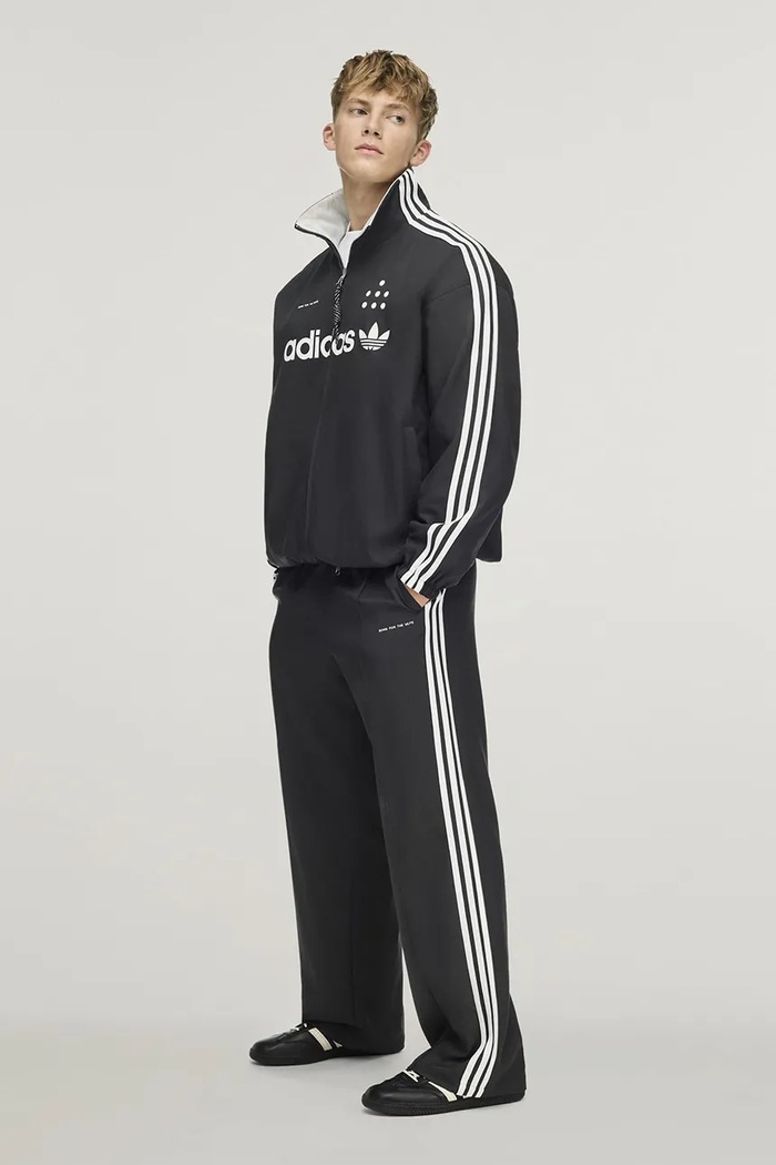 adidas Originals X SFTM кофта на застібці чоловіча LF5251 чорний AW26