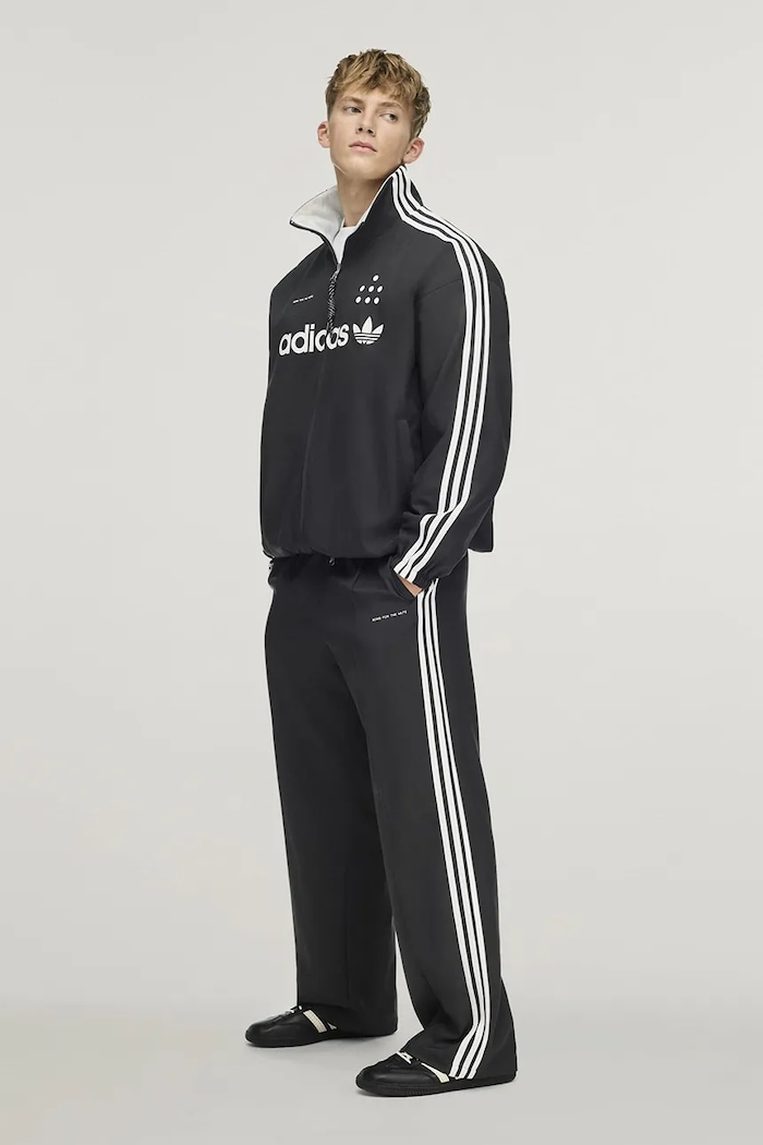 adidas Originals X SFTM кофта на застібці чоловіча LF5251 чорний AW26
