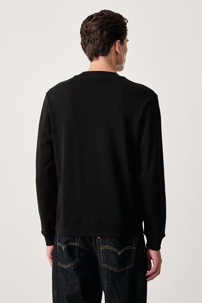 Odzież HUGO Blue Bluza męska bawełniana Nodacrew 50572390 czarny
