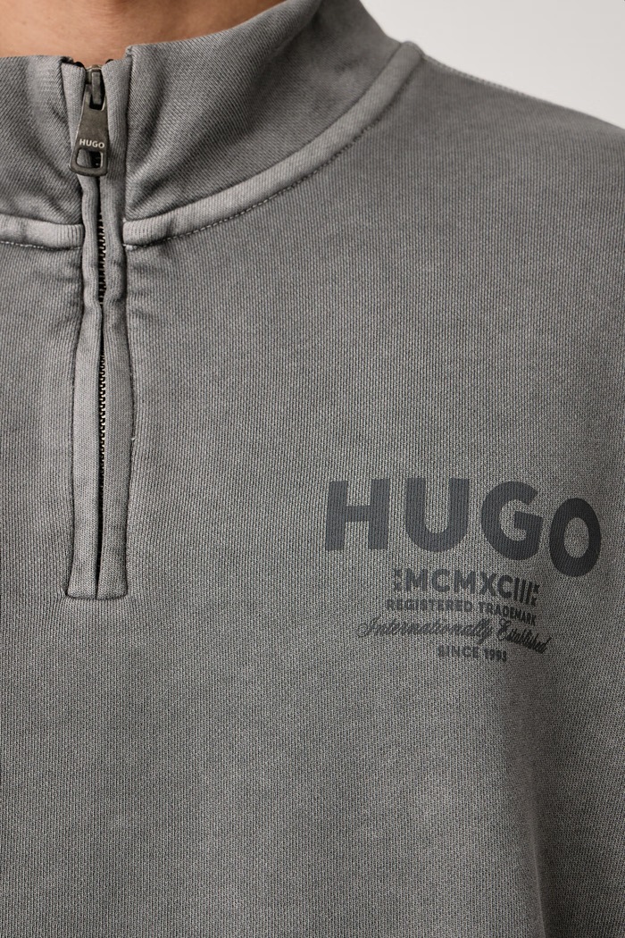 Bluza męska bawełniana Nevezip HUGO Blue szary 50567881
