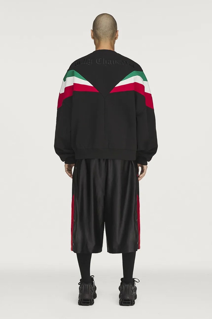 Clothing adidas Originals Chicano x Willy Chavarria sweatshirt with cotton Men's LC8126 black